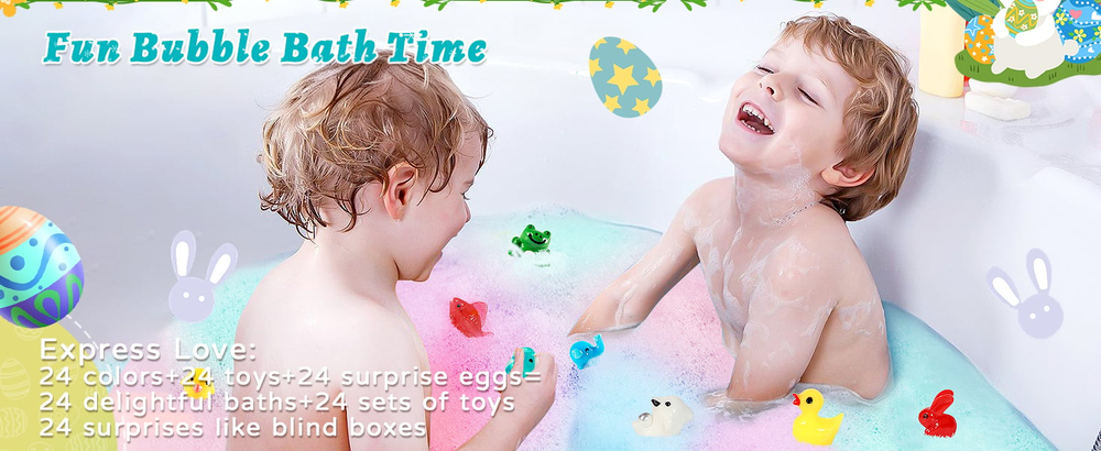 🔥Limited Time 49% Off✨ - 🛁2026 Natural Bath Bombs for Kids with Mega Bubbles & Surprise Inside 🥚